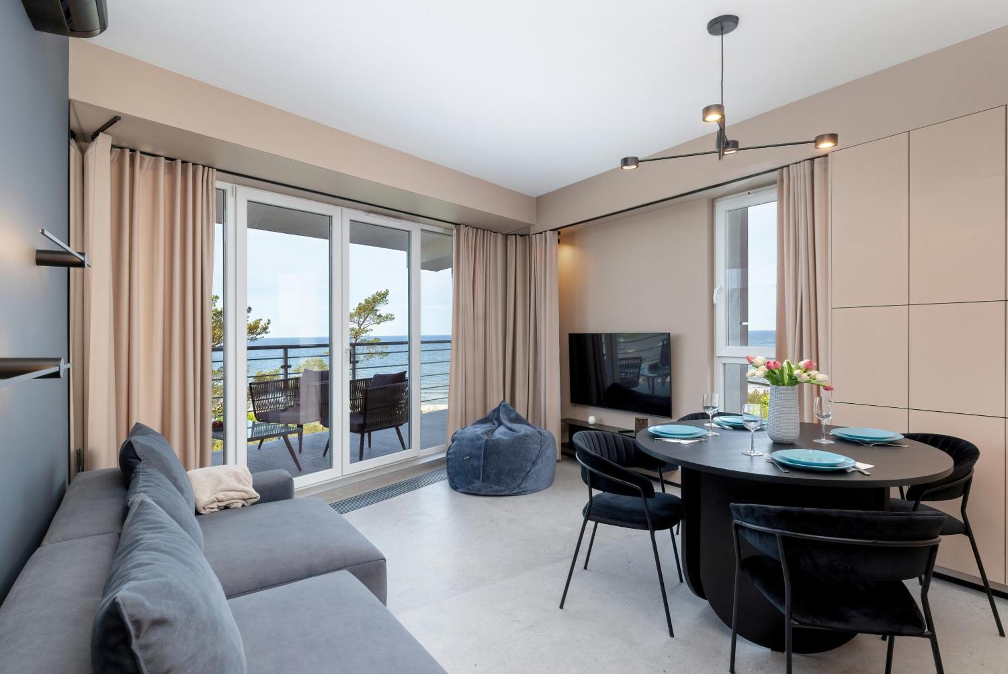 Apartamento Blue Baltic Dziwnówek Exterior foto